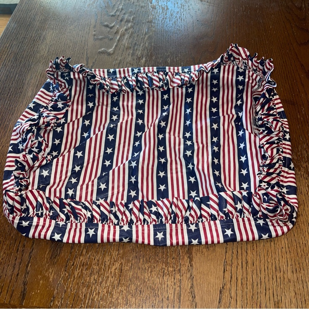 Longaberger USA Stars Stripes 4th July Independence Day Liner America Pre owned